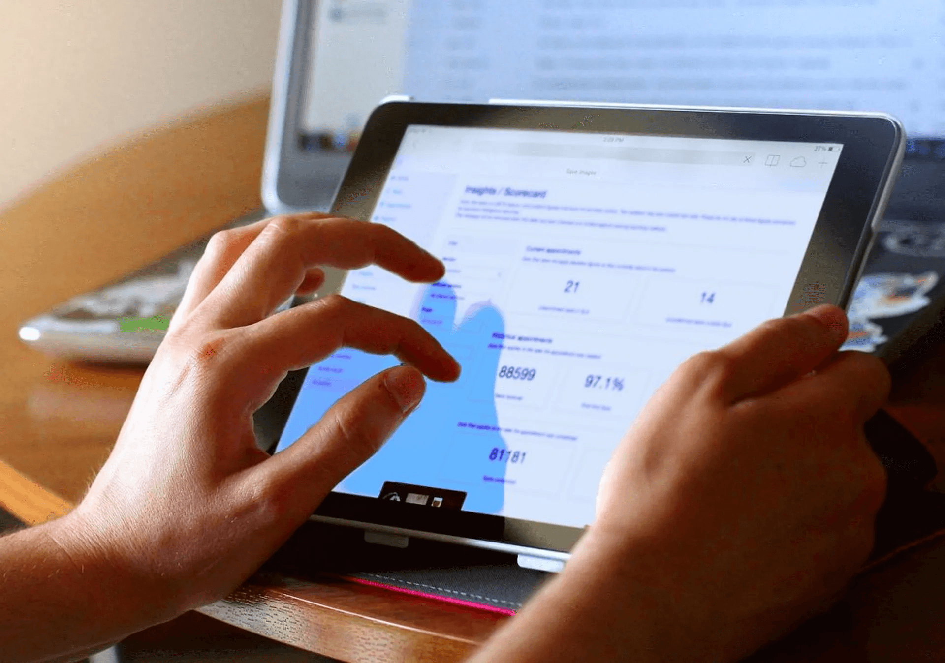 HomeServe Connect mobile app interface