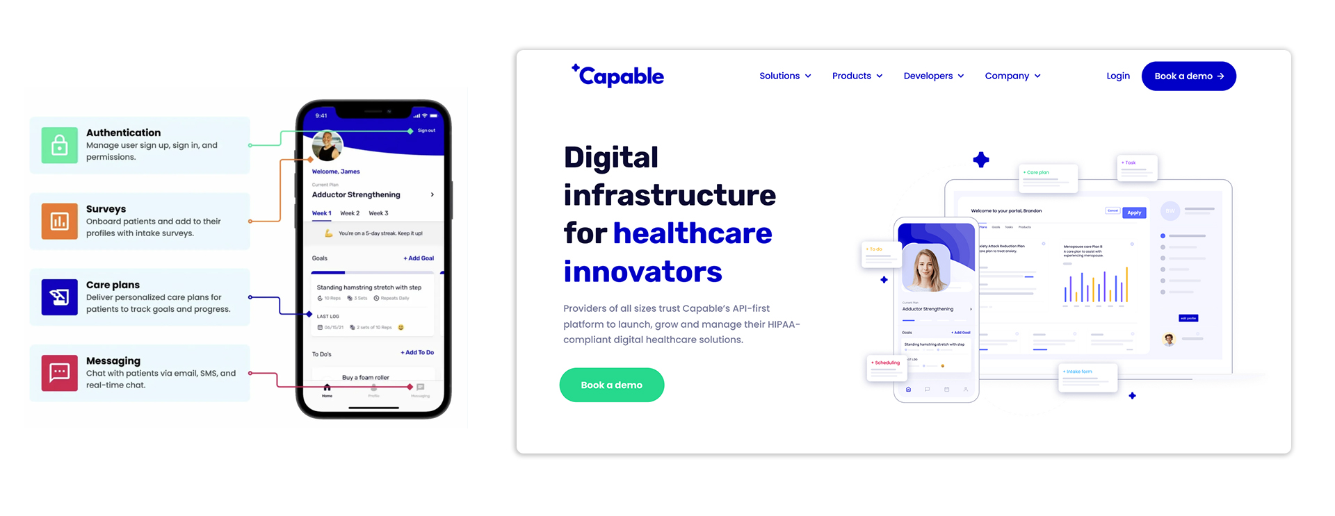 Capable Health platform overview