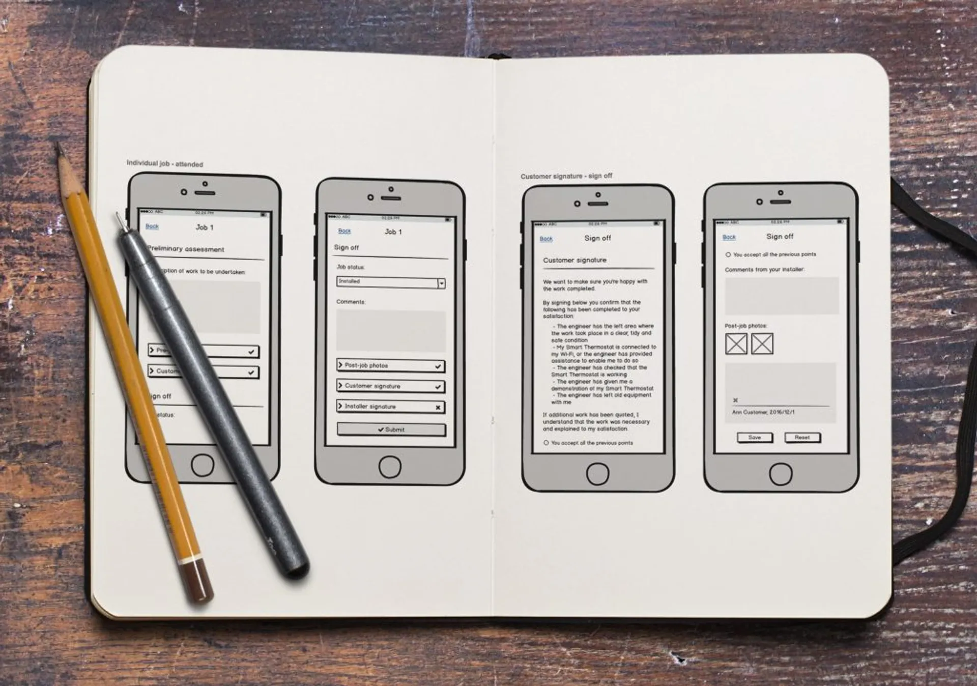 HomeServe Connect app on mobile devices